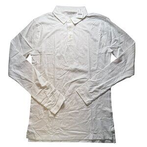 J. Crew Factory x Crewcuts Long-Sleeve Polo Kids' Size 16 White New With Tags!